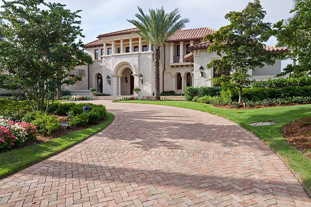 Permeable Paver Driveway in Hearne, TX